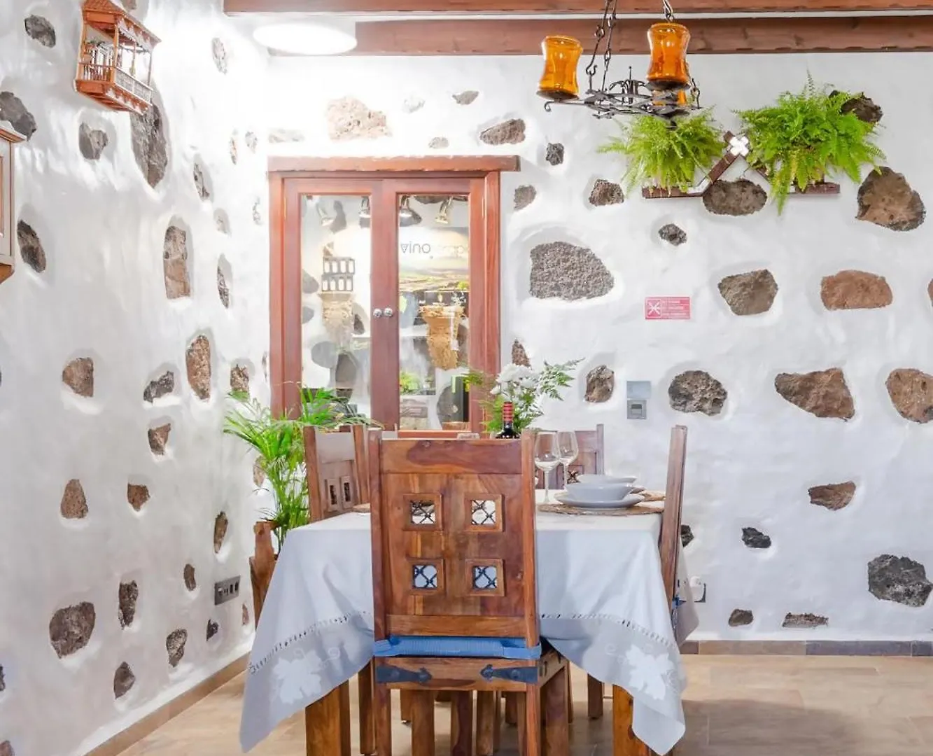 Penzion Casa Emblematica Garaday Lanzarote Tinajo Venkovský dům