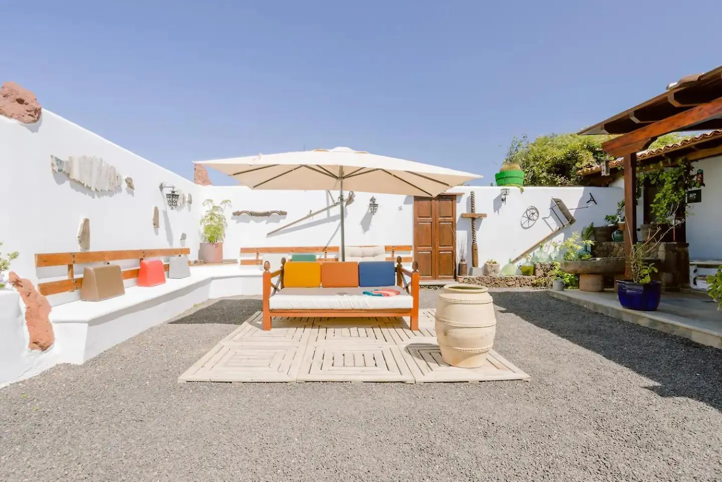 Hostal Casa Emblemática Garaday Lanzarote Tinajo España